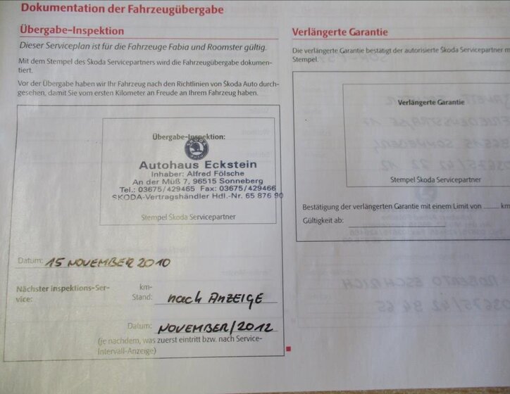 Škoda Fabia Hatchback 1,2 l 63 kw