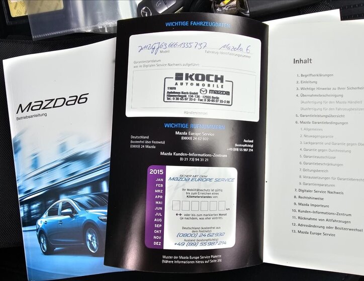 Mazda 6 Kombi 2,0 l 107 kw