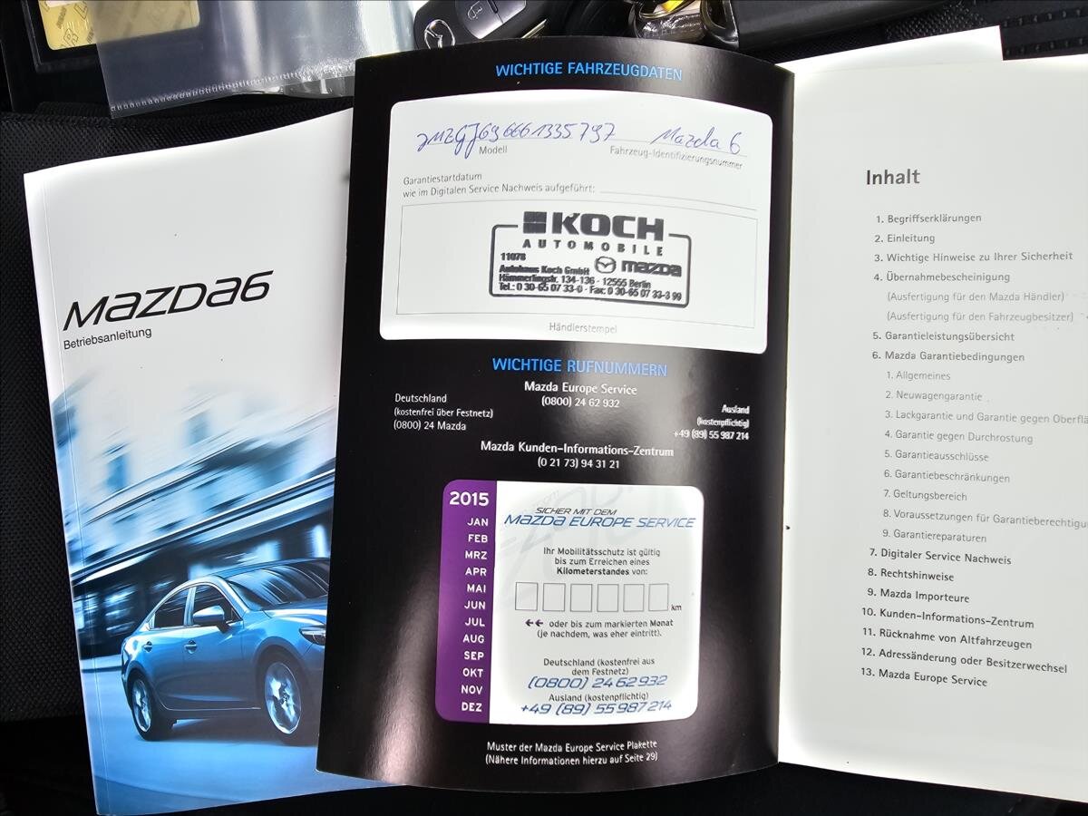 Mazda 6 Kombi 2,0 l 107 kw