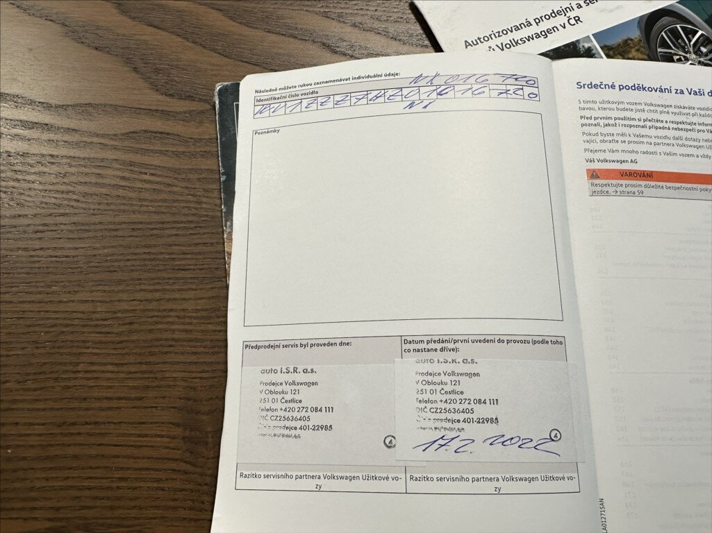 Volkswagen Transporter Skříň 2,0 l 110 kw