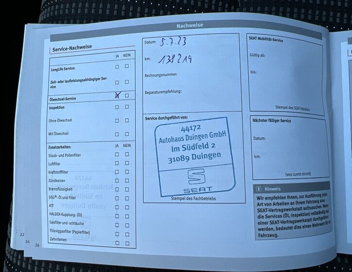 Seat Alhambra MPV 1,4 l 110 kw