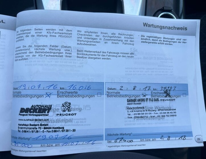 Peugeot 3008 SUV 1,6 l 88 kw