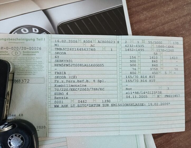 Škoda Fabia 20
