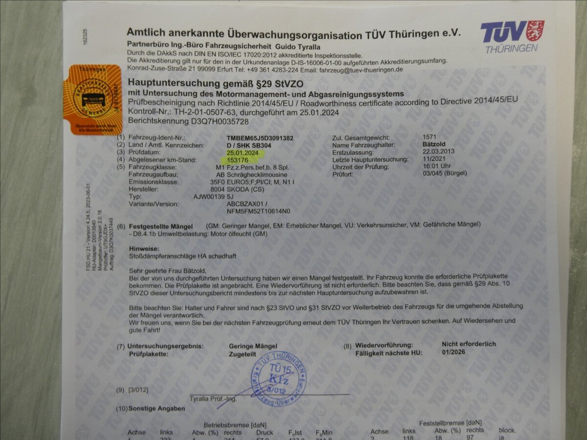 Škoda Fabia Hatchback 1,2 l 63 kw