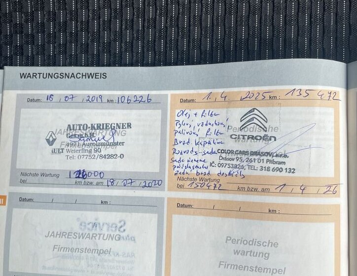 Citroën C4 Picasso MPV 1,6 l 82 kw