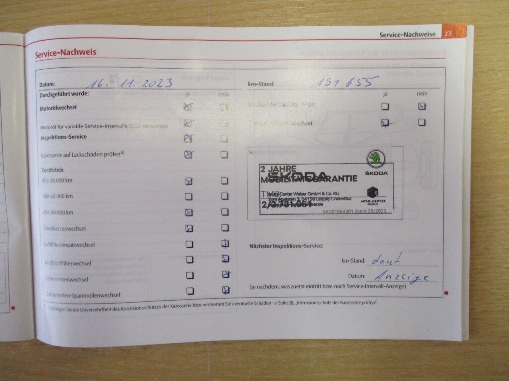 Škoda Octavia Sedan 1,4 l 90 kw