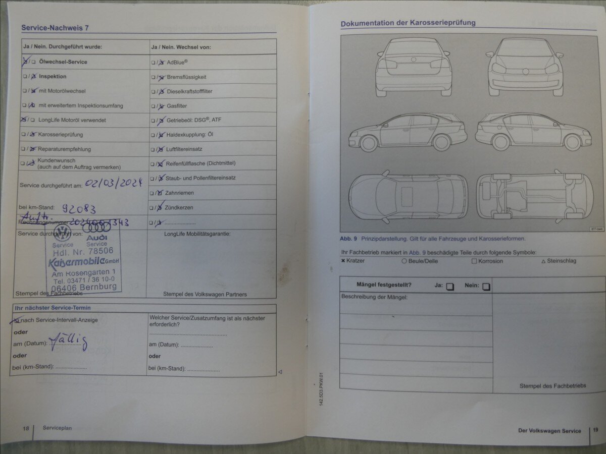 Volkswagen Tiguan SUV 2,0 l 103 kw