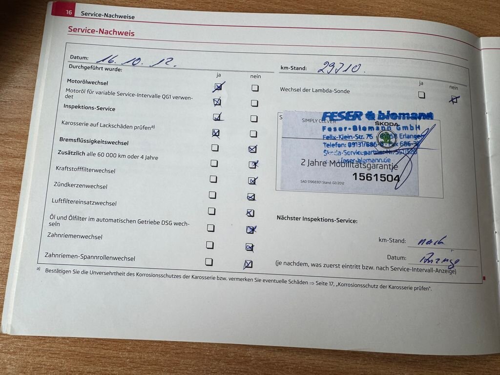 Škoda Superb Kombi 3,6 l 191 kw