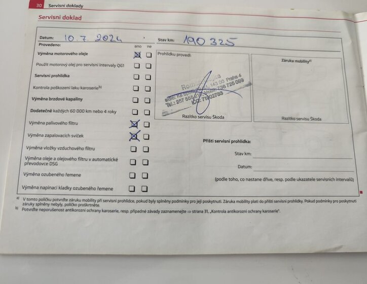 Škoda Superb Kombi 1,8 l 118 kw