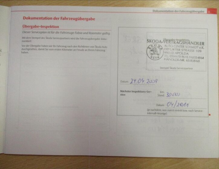 Škoda Fabia Hatchback 1,4 l 63 kw