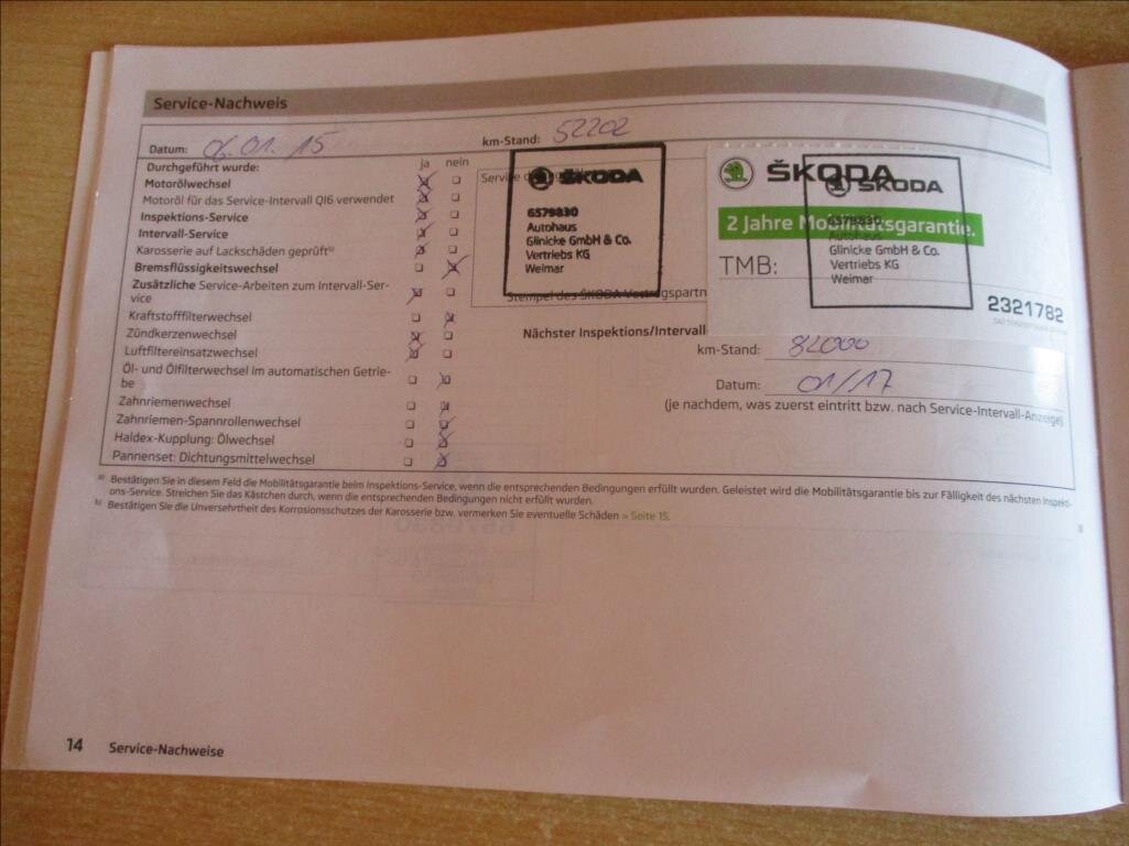 Škoda Fabia Kombi 1,2 l 63 kw