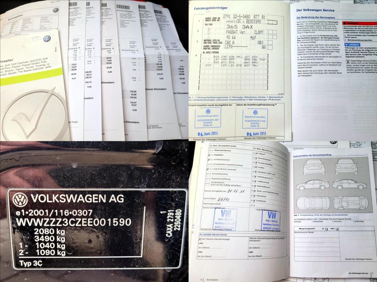 Volkswagen Passat Kombi 1,4 l 90 kw