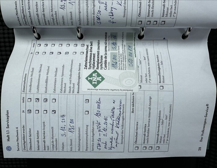 Volkswagen Touran MPV 2,0 l 110 kw