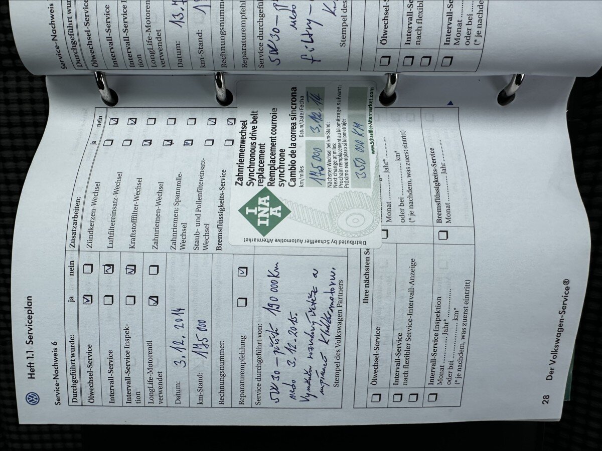 Volkswagen Touran MPV 2,0 l 110 kw