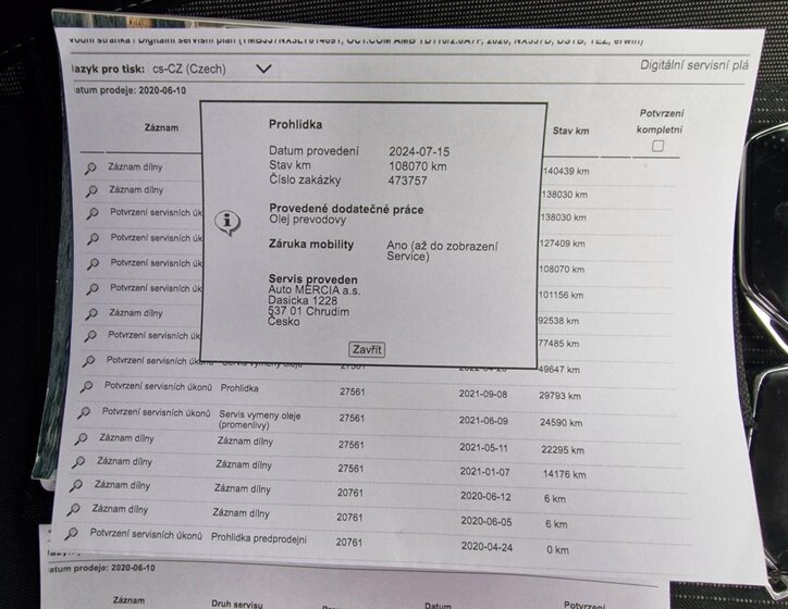 Škoda Octavia Kombi 2,0 l 110 kw