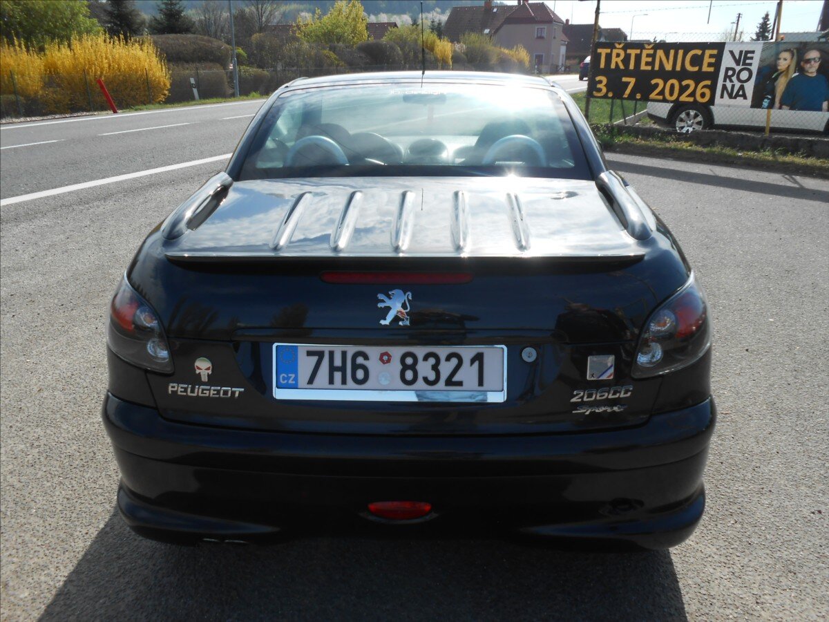 Peugeot 206 Kabriolet 1,6 l 80 kw