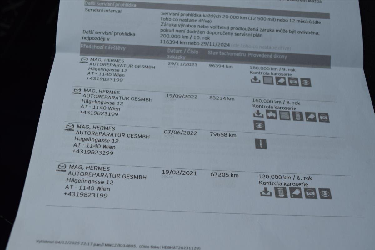 Mazda 3 Sedan / Limuzína 1,5 l 74 kw