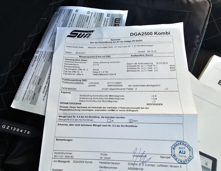 Škoda Fabia Hatchback 1,2 l 66 kw