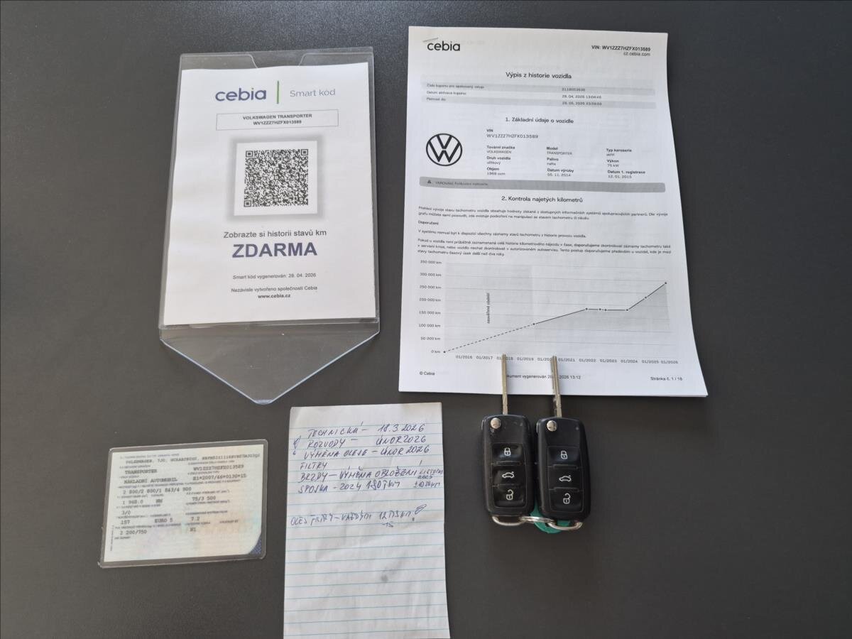 Volkswagen Transporter Ostatní 2,0 l 75 kw