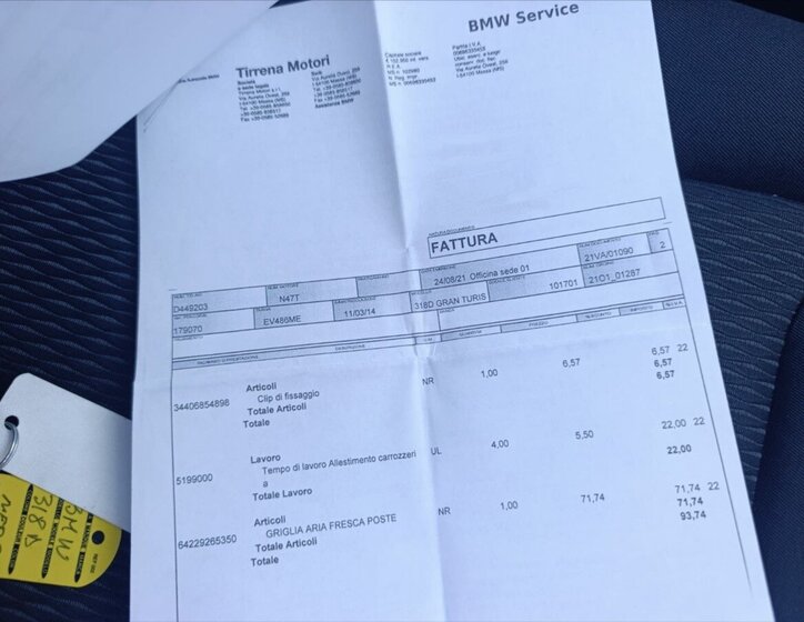 BMW Řada 3 Liftback 2,0 l 105 kw