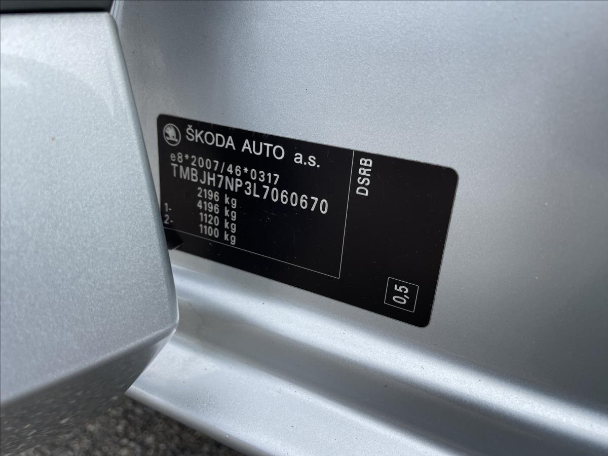 Škoda Superb Kombi 2,0 l 110 kw