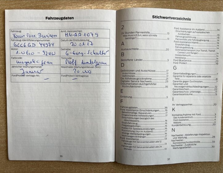 Ford Focus Kombi 999,0 92 kw