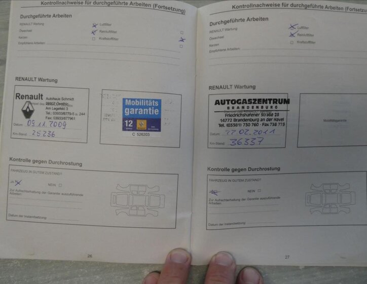 Renault Mégane Kabriolet 1,6 l 82 kw