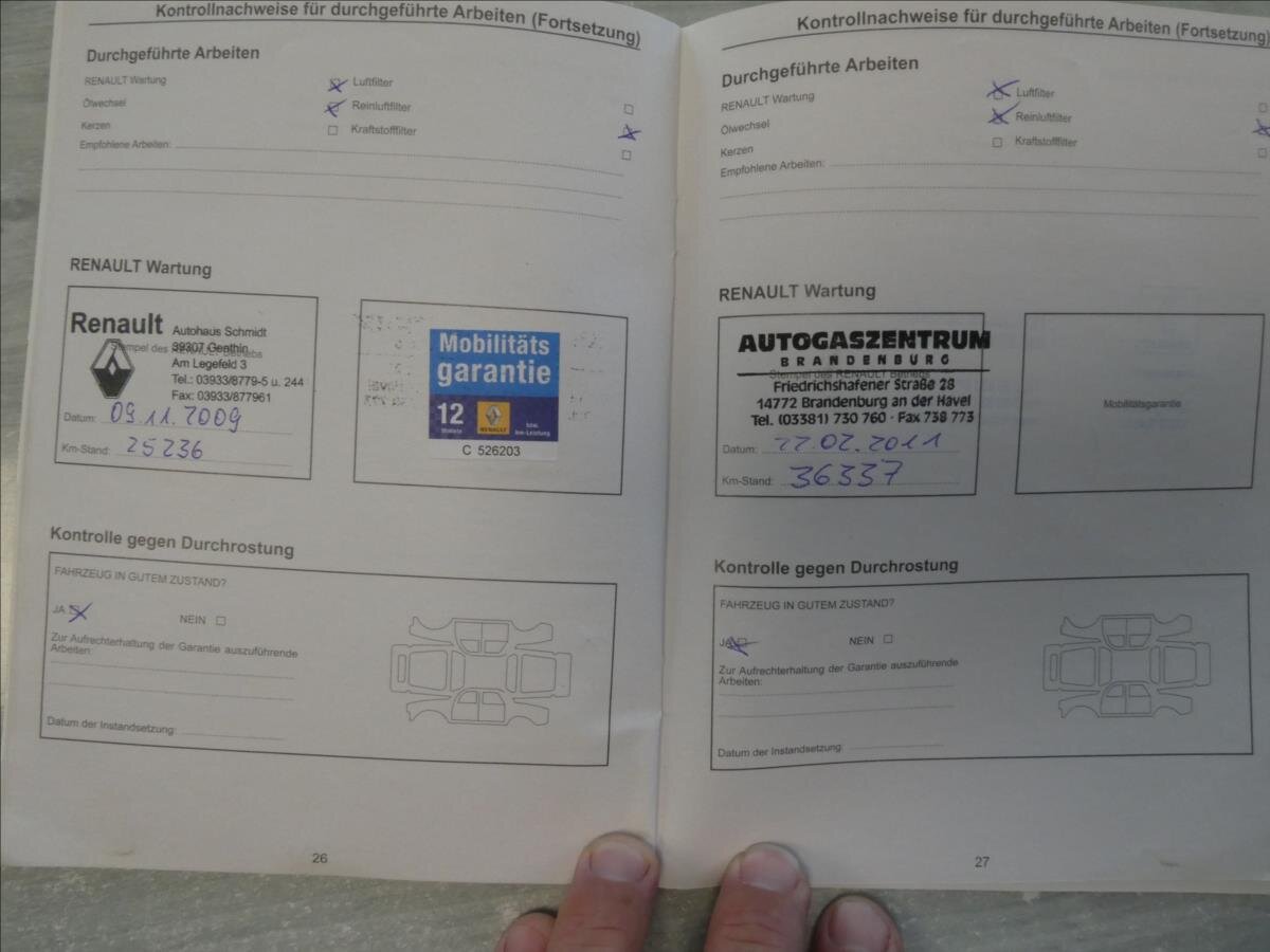 Renault Mégane Kabriolet 1,6 l 82 kw