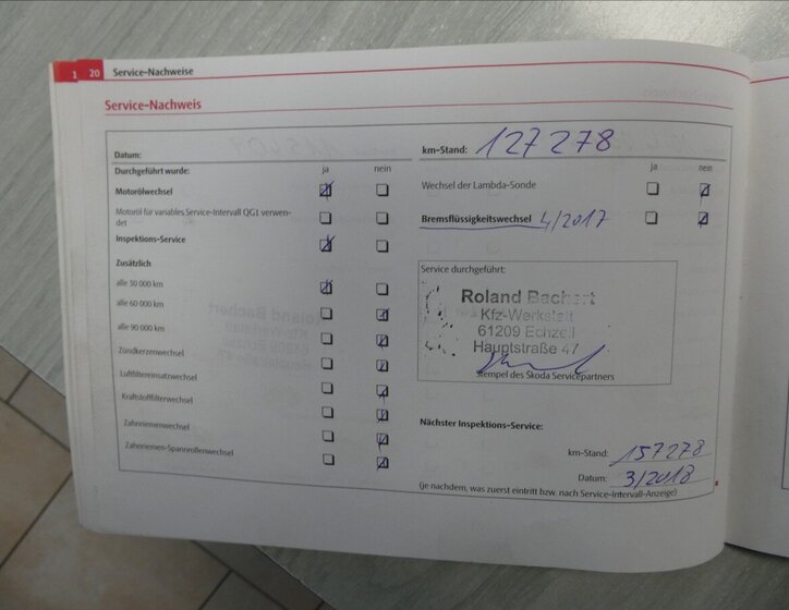 Škoda Fabia Kombi 1,4 l 63 kw