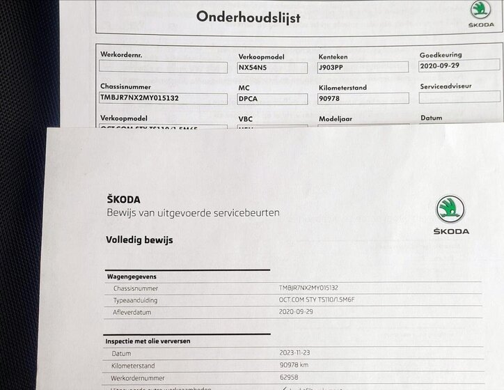 Škoda Octavia Kombi 1,5 l 110 kw