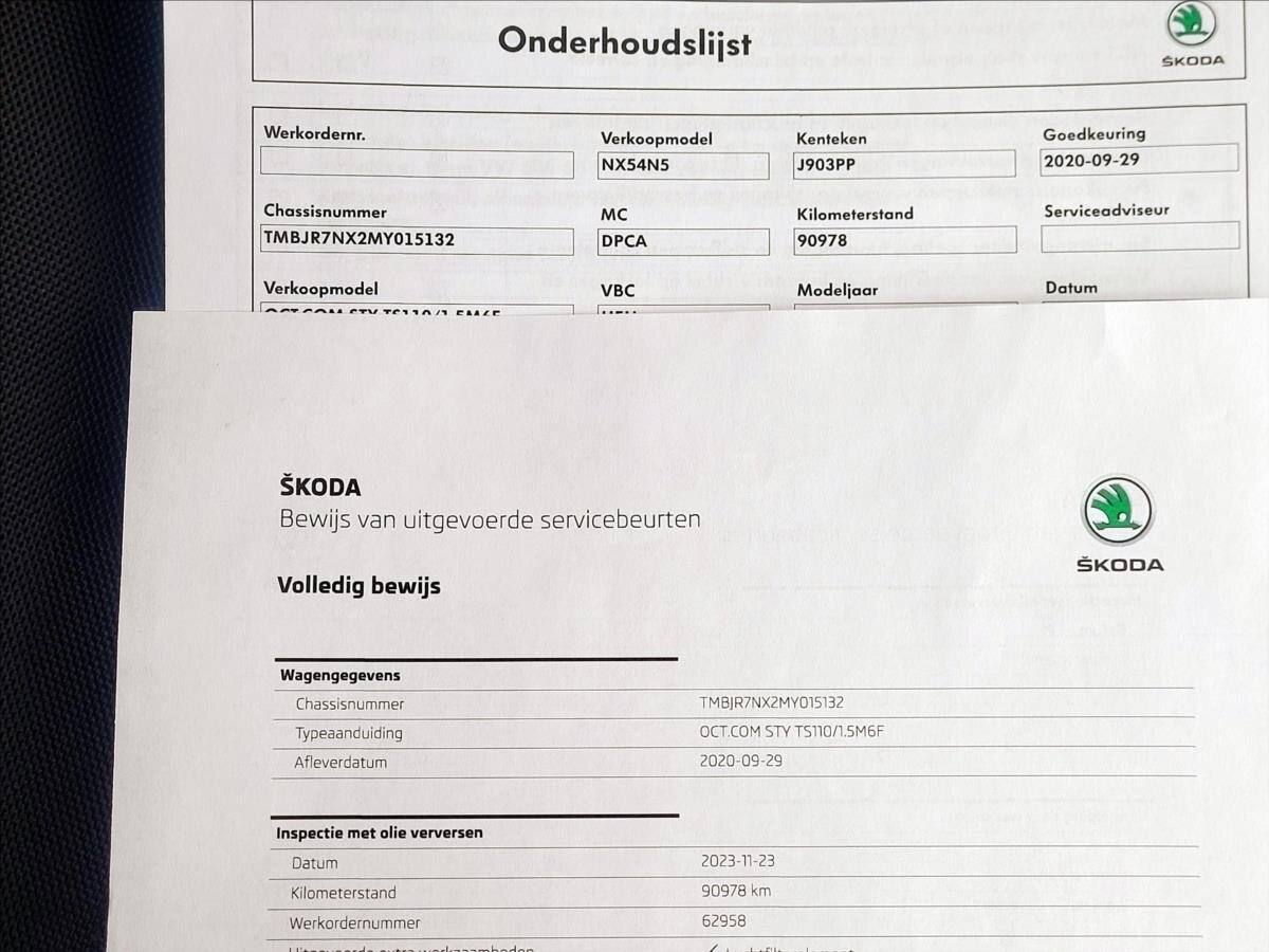 Škoda Octavia Kombi 1,5 l 110 kw