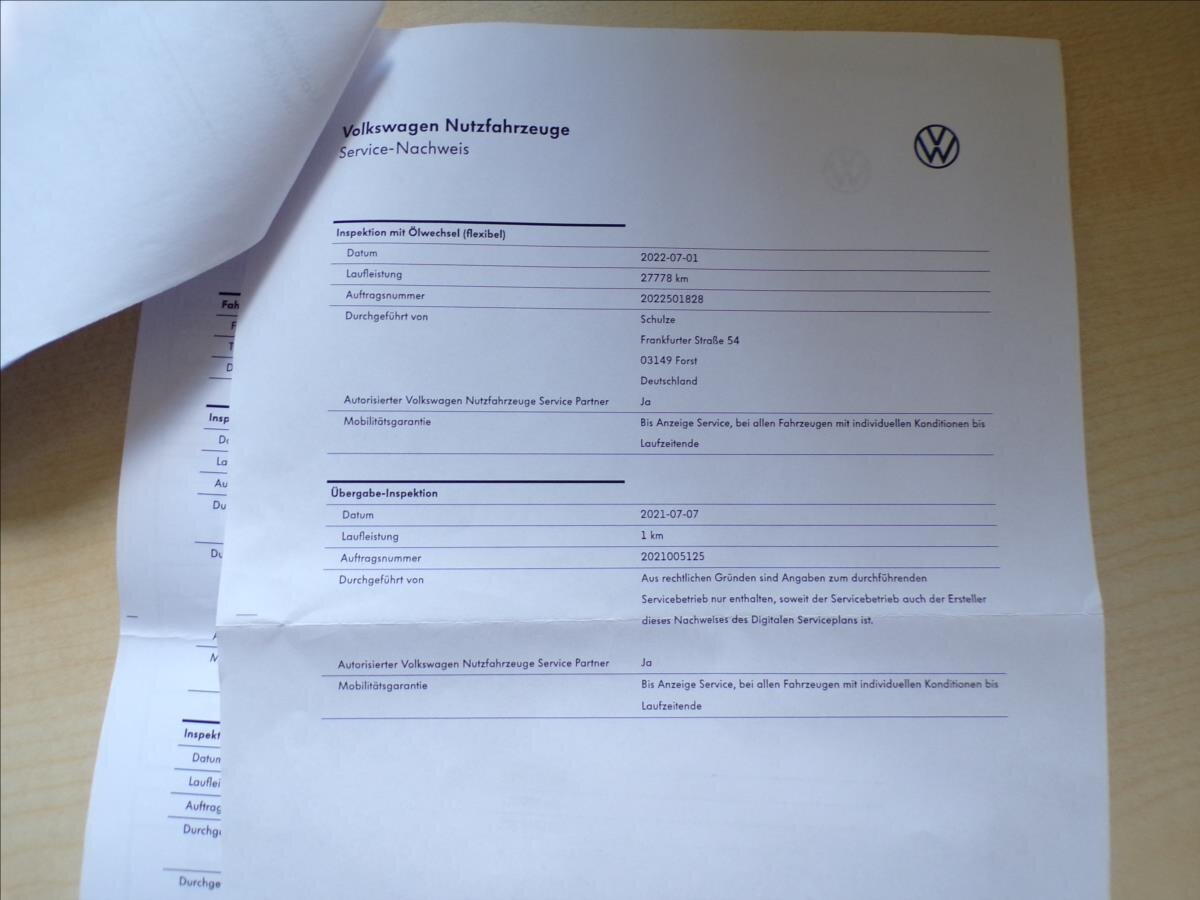 Volkswagen Caddy Kombi 2,0 l 75 kw