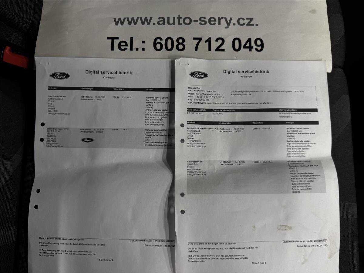 Ford Transit Connect Ostatní 1,5 l 74 kw