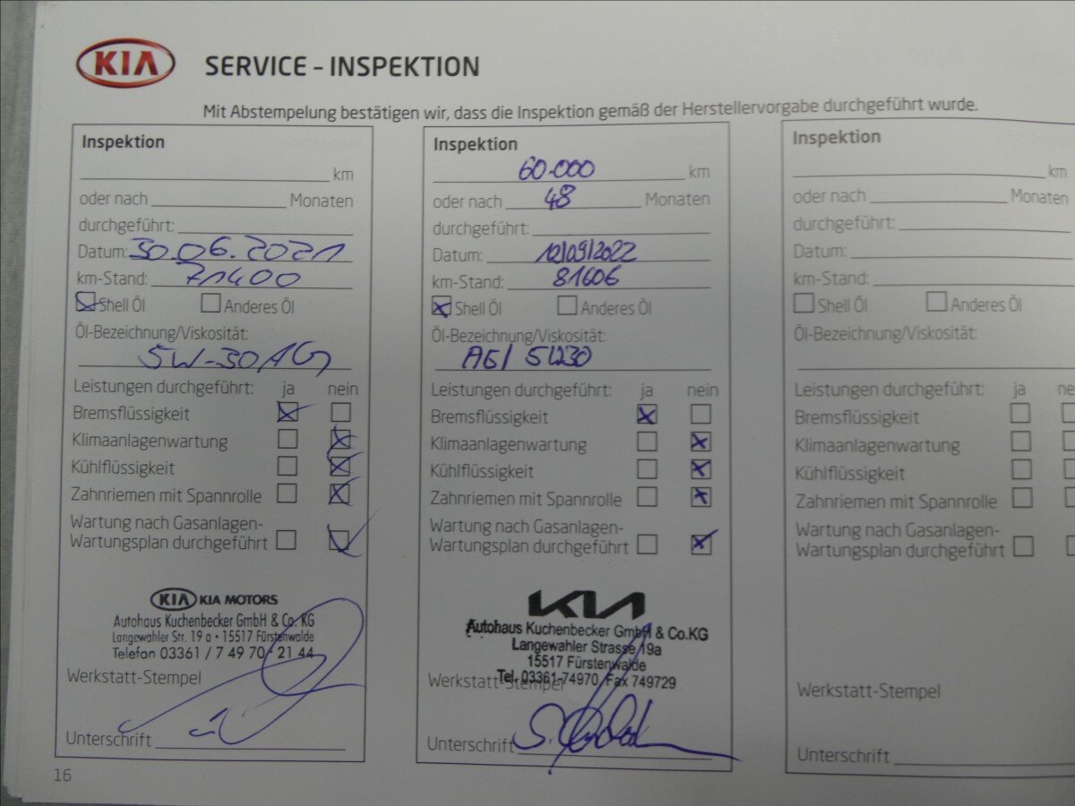 KIA Picanto Hatchback 1,2 l 63 kw