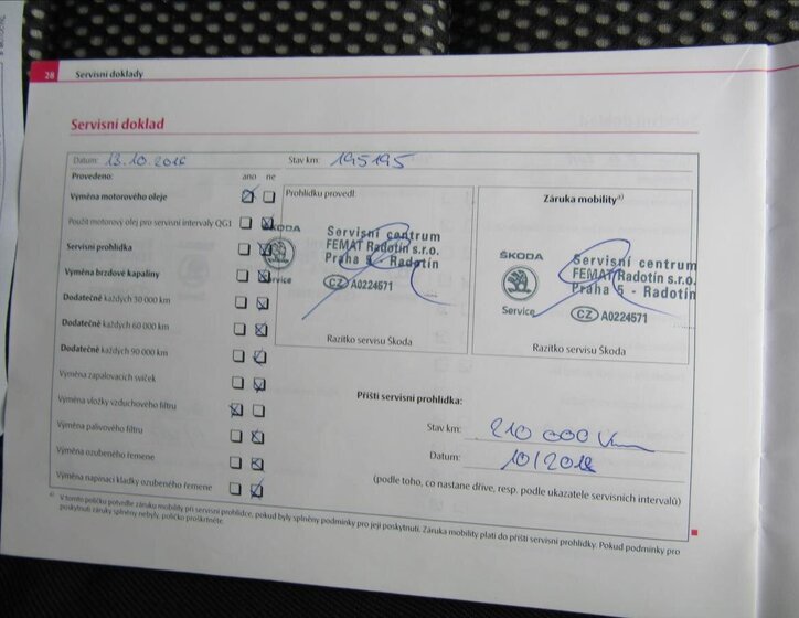 Škoda Octavia Kombi 2,0 l 110 kw