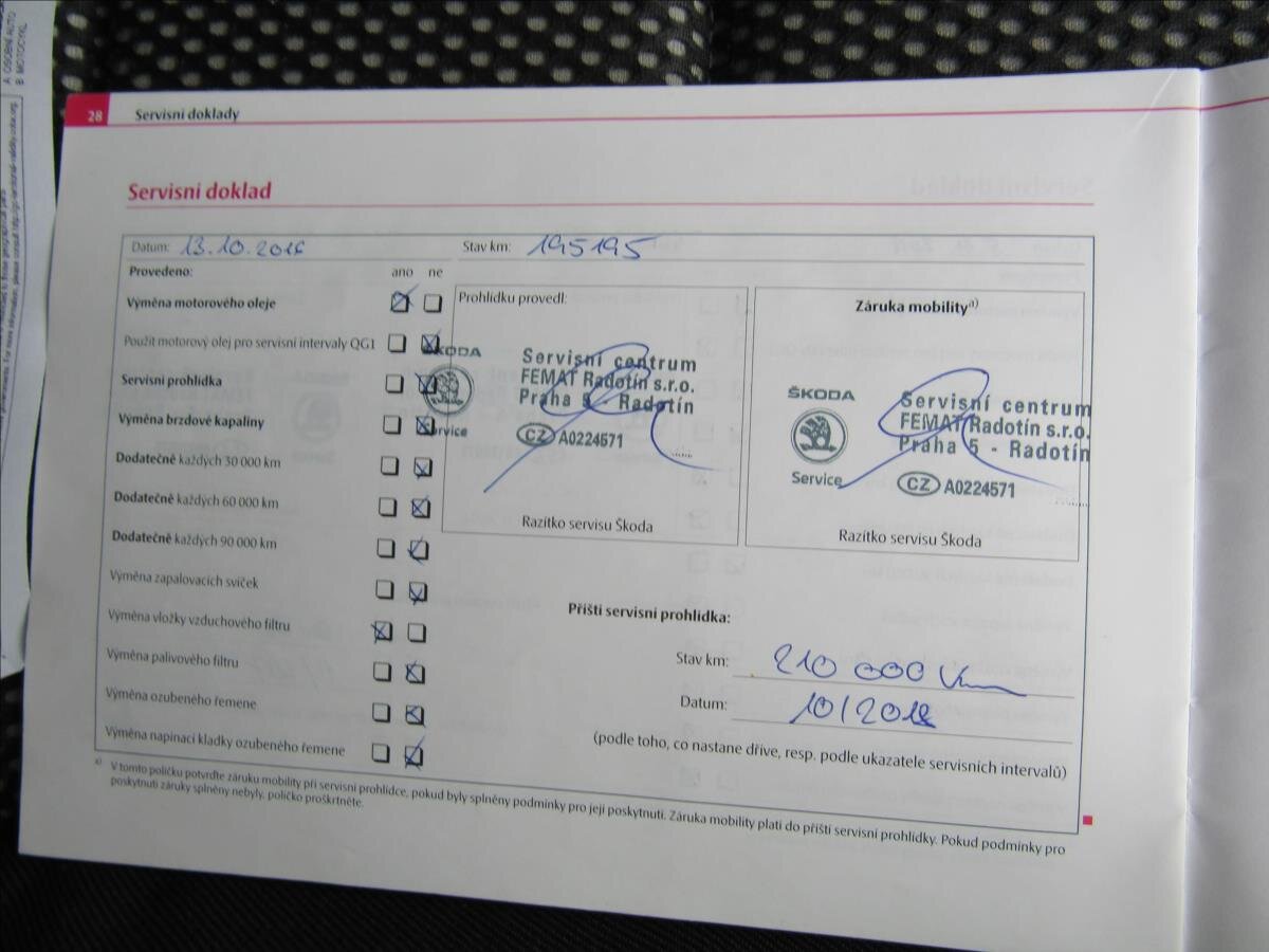 Škoda Octavia Kombi 2,0 l 110 kw