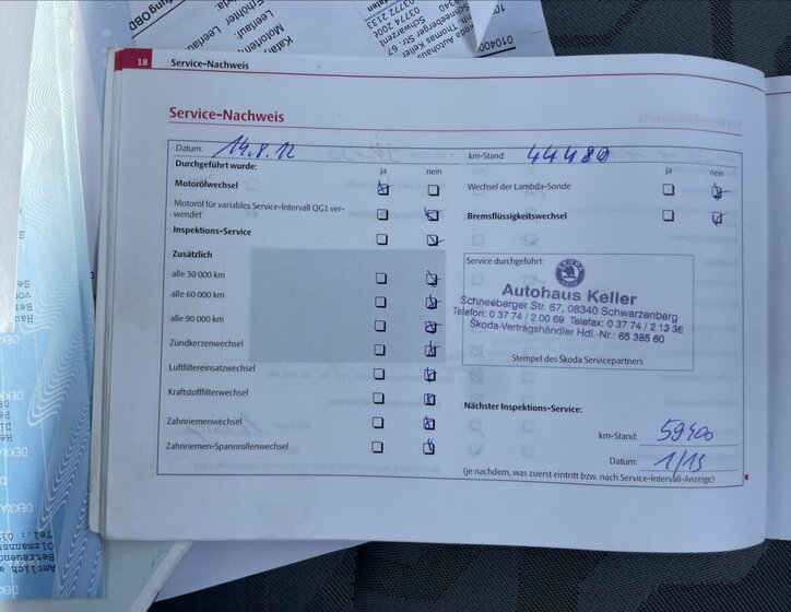 Škoda Fabia Hatchback 1,4 l 63 kw