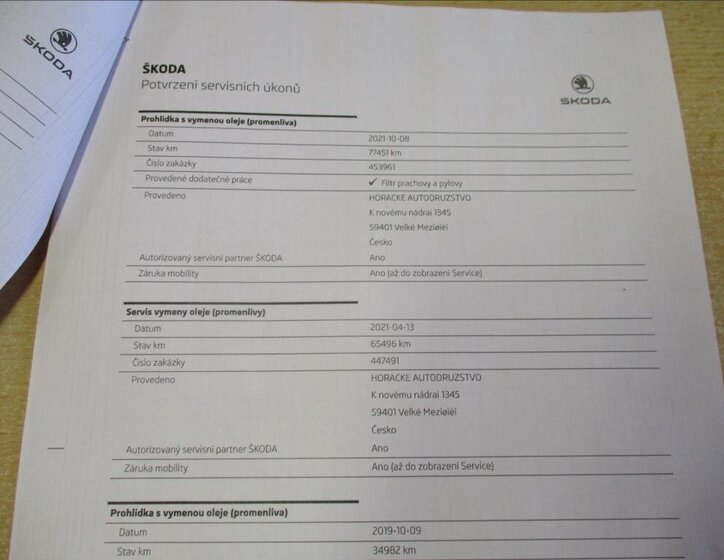 Škoda Superb Liftback 2,0 l 110 kw