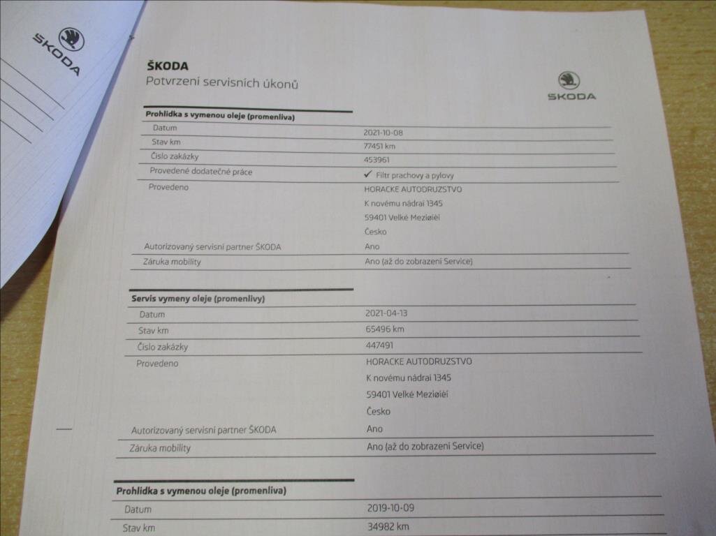 Škoda Superb Liftback 2,0 l 110 kw