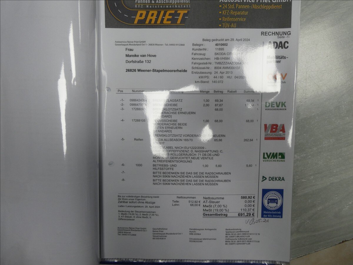 Škoda Citigo Hatchback 999,0 44 kw