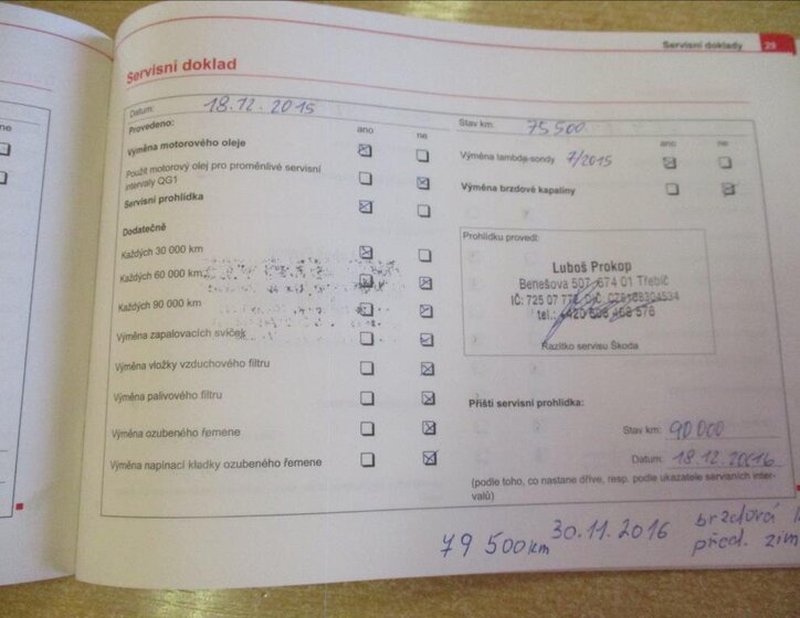 Škoda Octavia Kombi 1,6 l 75 kw