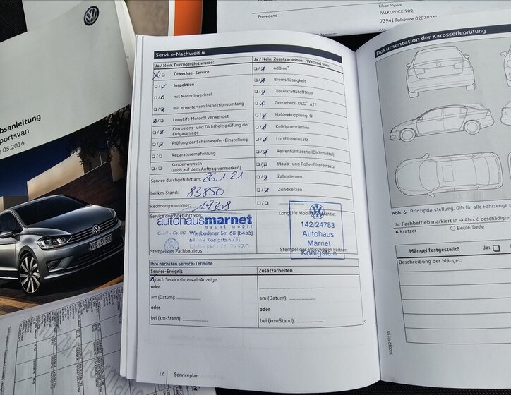 Volkswagen Golf Sportsvan Kombi 1,4 l 110 kw