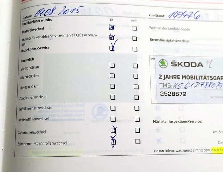 Škoda Octavia Kombi 2,0 l 103 kw