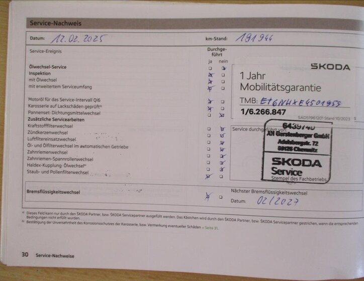 Škoda Rapid Hatchback 1,4 l 90 kw