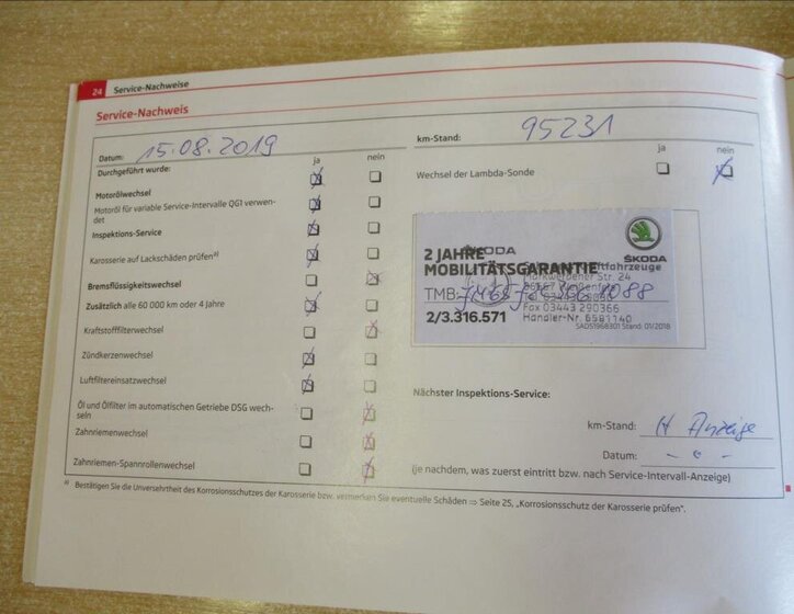 Škoda Fabia Kombi 1,2 l 63 kw