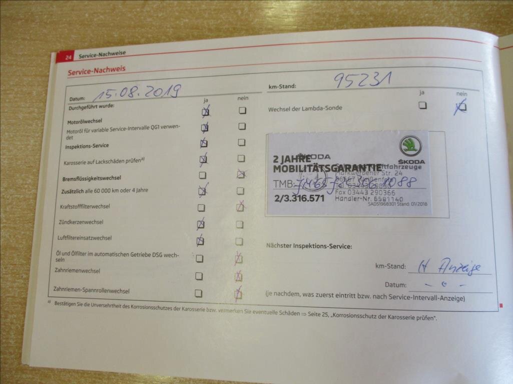 Škoda Fabia Kombi 1,2 l 63 kw