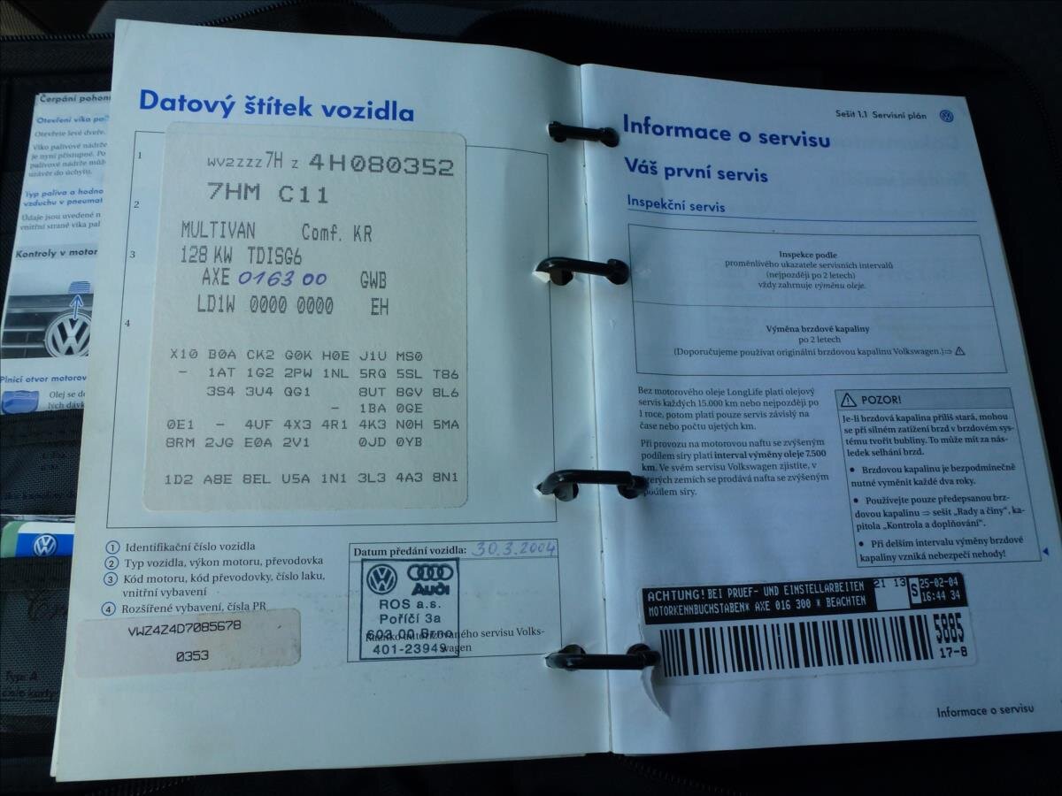 Volkswagen Multivan Kombi 2,5 l 128 kw