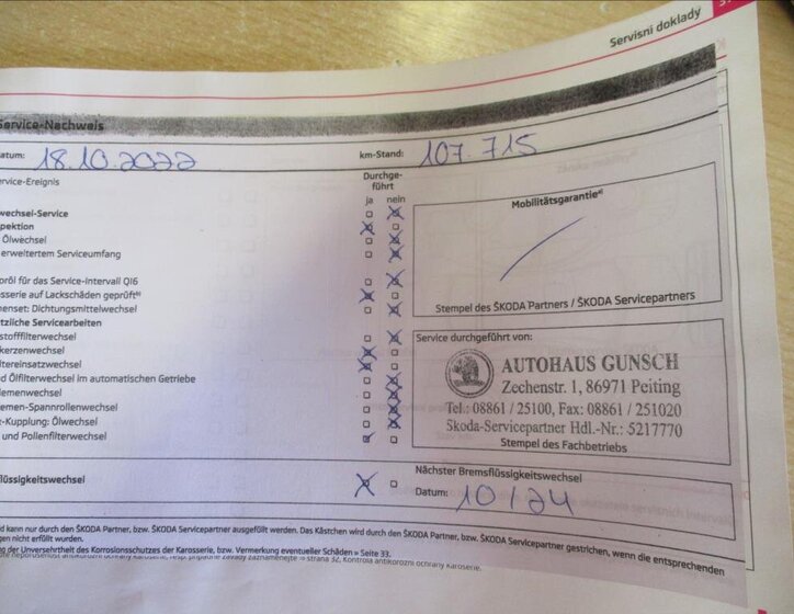 Škoda Fabia Kombi 1,2 l 63 kw