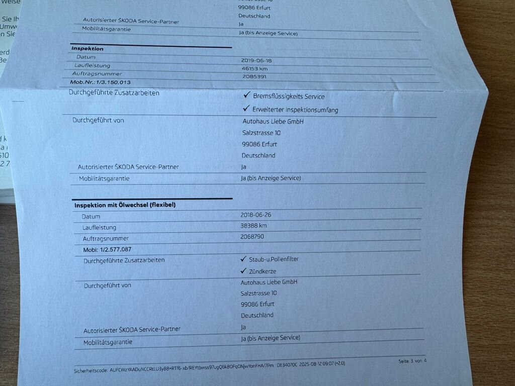 Škoda Octavia Kombi 1,4 l 103 kw