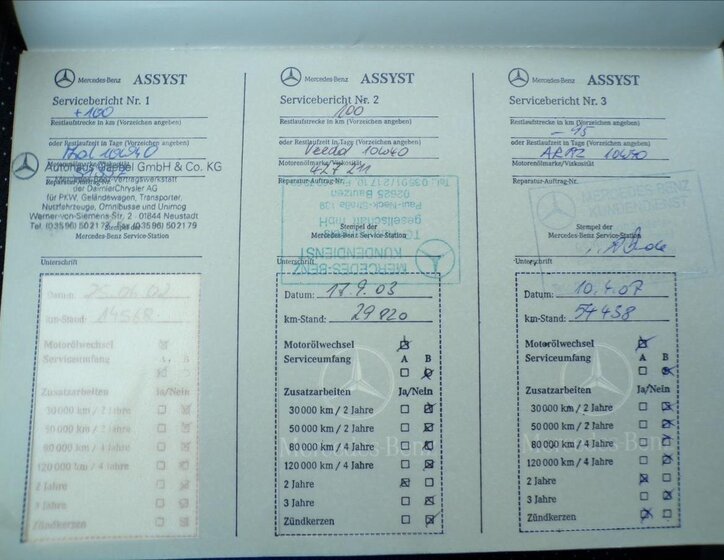 Mercedes-Benz Třídy A Kombi 1,6 l 60 kw